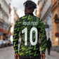 Nigeria Football Custom Long Sleeve Button Shirt Champions-Super Eagles - African Pride