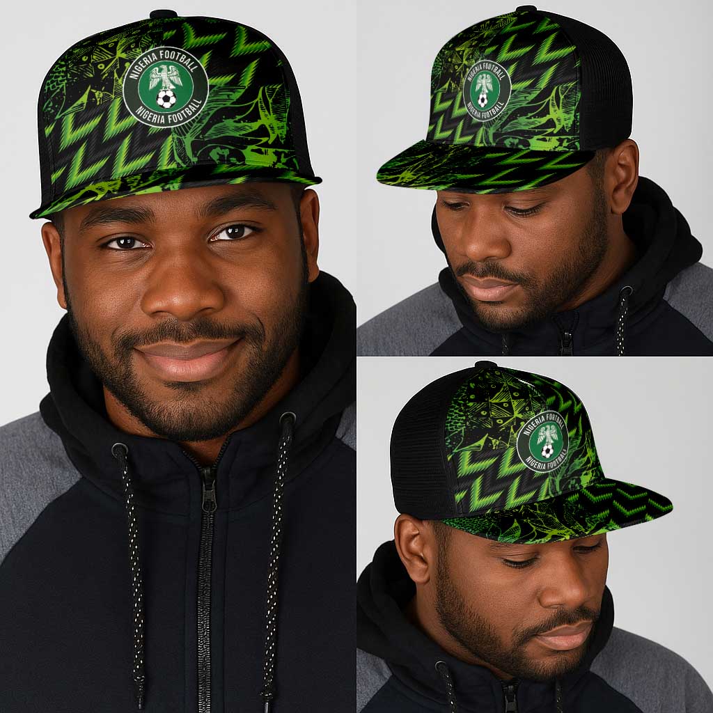 Nigeria Football Mesh Trucker Cap Champions-Super Eagles - African Pride