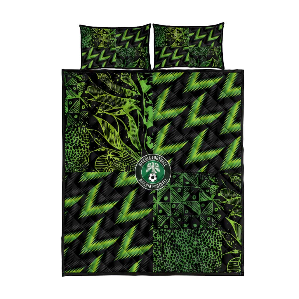 Nigeria Football Quilt Bed Set Champions-Super Eagles - African Pride