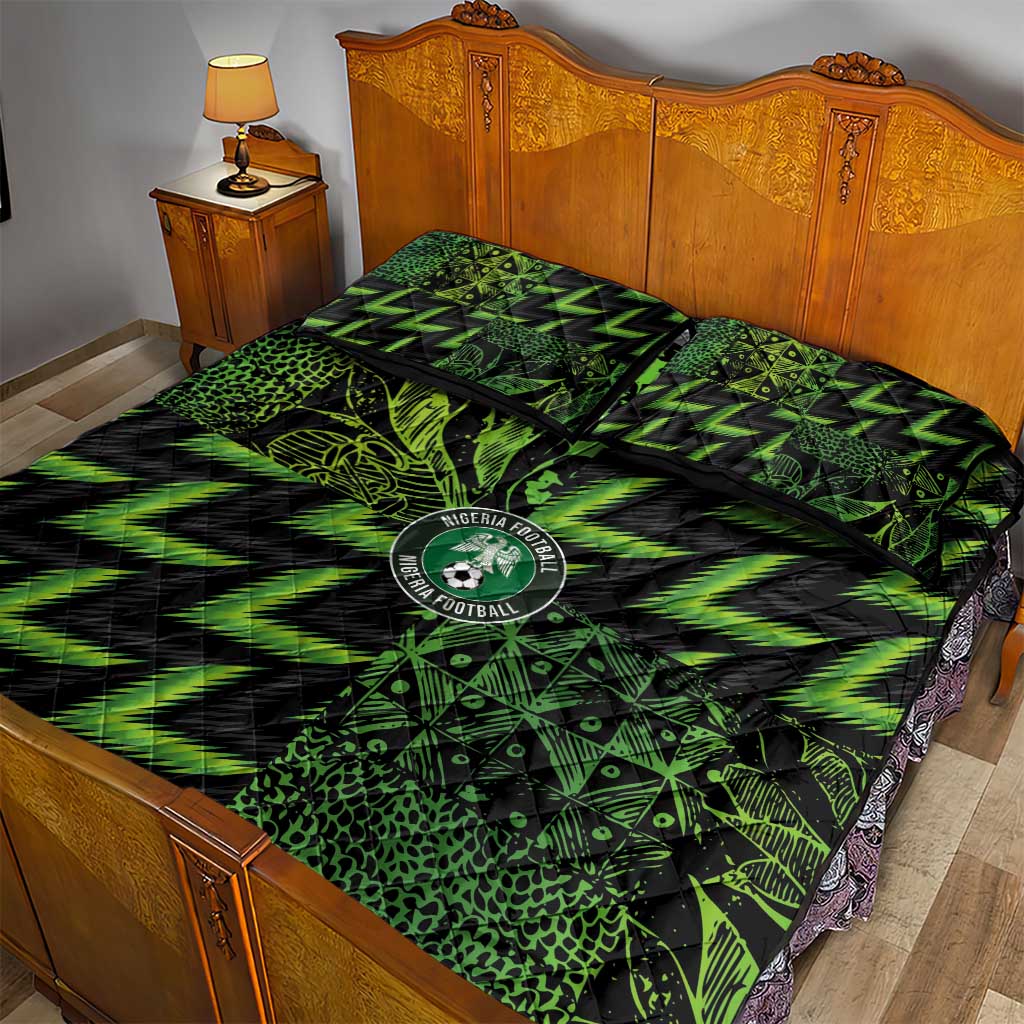 Nigeria Football Quilt Bed Set Champions-Super Eagles - African Pride