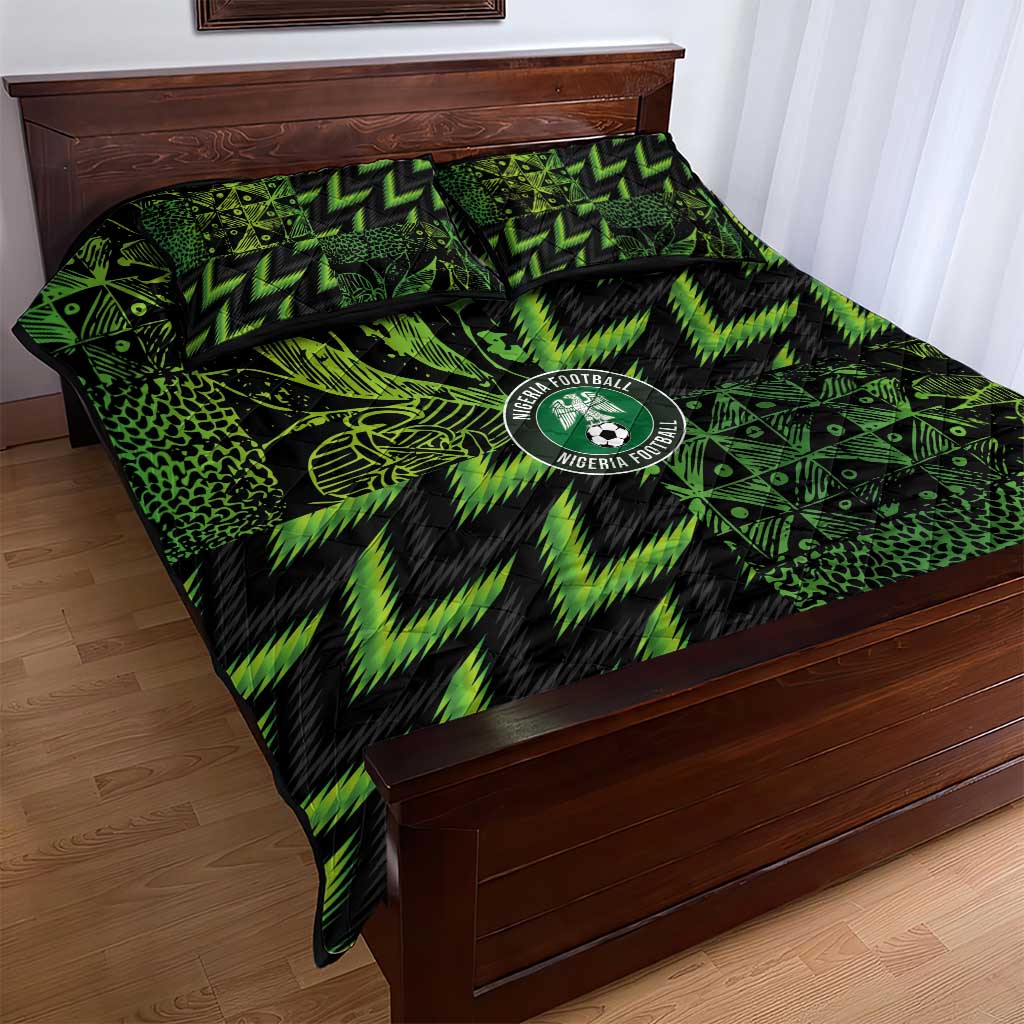 Nigeria Football Quilt Bed Set Champions-Super Eagles - African Pride
