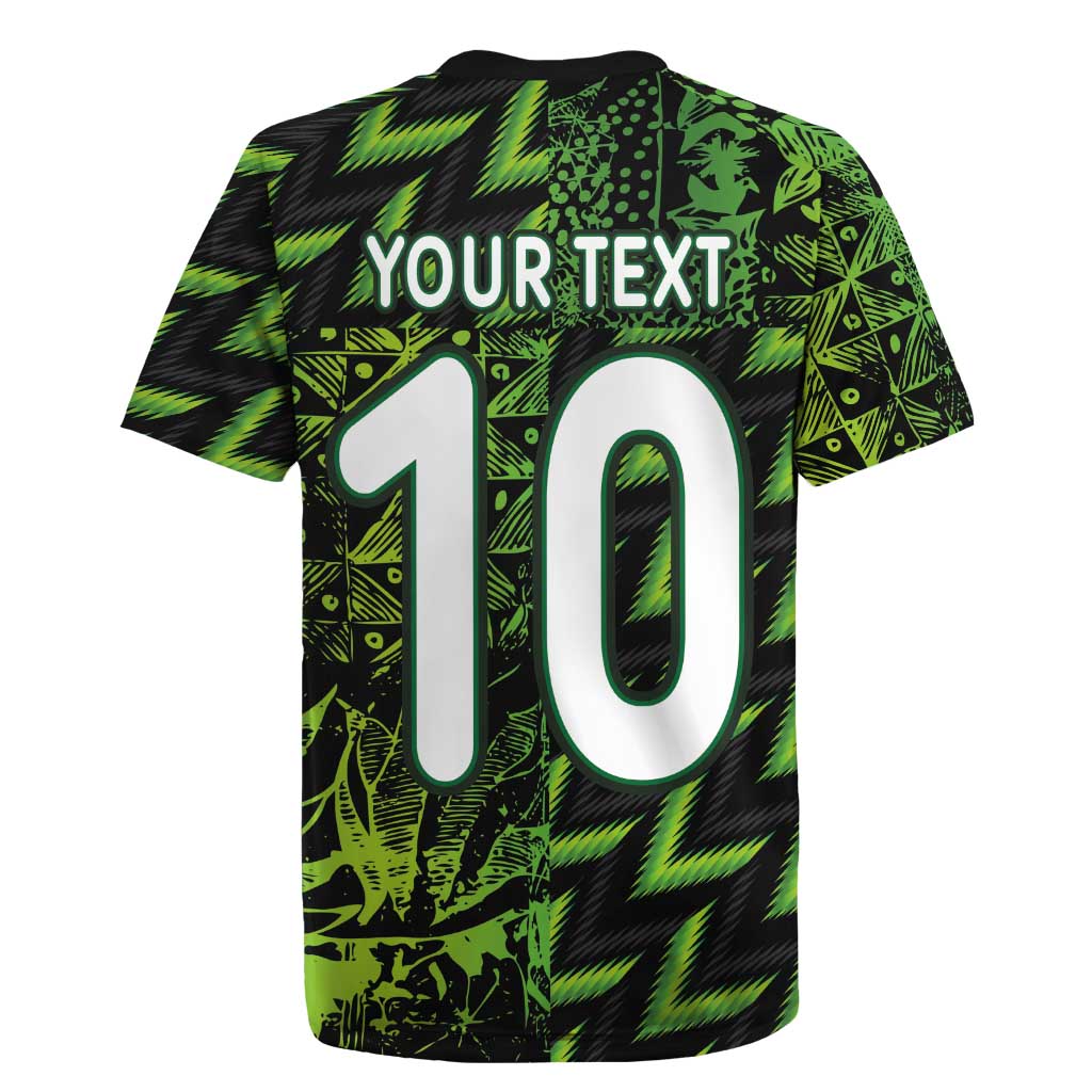 Nigeria Football Custom Rugby Jersey Champions-Super Eagles - African Pride