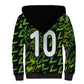Nigeria Football Custom Sherpa Hoodie Champions-Super Eagles - African Pride
