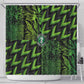 Nigeria Football Shower Curtain Champions-Super Eagles - African Pride