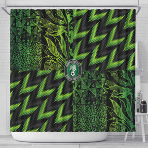 Nigeria Football Shower Curtain Champions-Super Eagles - African Pride
