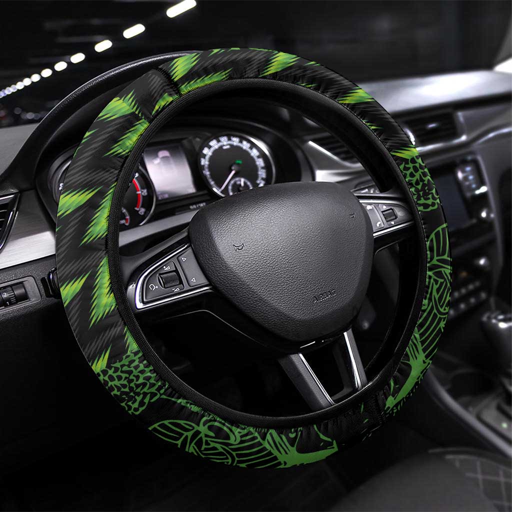 Nigeria Football Steering Wheel Cover Champions-Super Eagles - African Pride