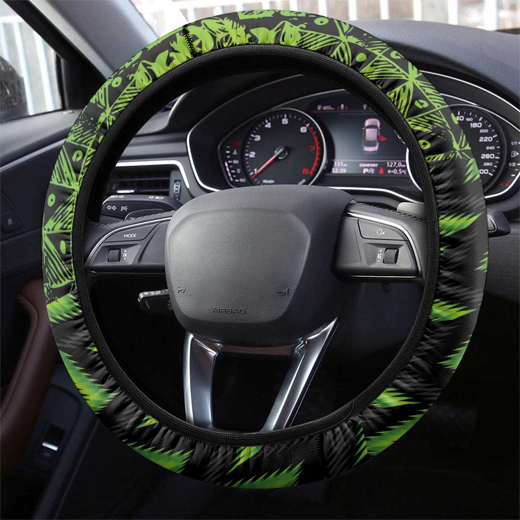 Nigeria Football Steering Wheel Cover Champions-Super Eagles - African Pride