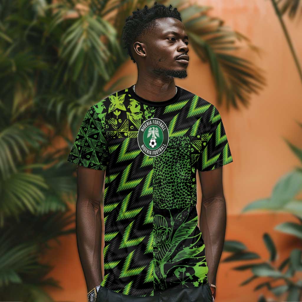 Nigeria Football Custom T shirt Champions-Super Eagles - African Pride