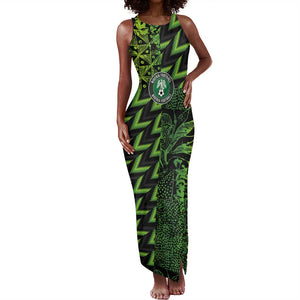 Nigeria Football Custom Tank Maxi Dress Champions-Super Eagles - African Pride