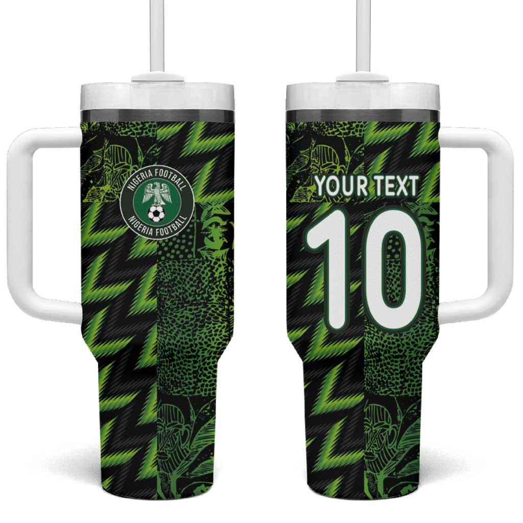 Nigeria Football Custom Tumbler With Handle Champions-Super Eagles - African Pride