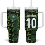 Nigeria Football Custom Tumbler With Handle Champions-Super Eagles - African Pride