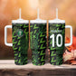 Nigeria Football Custom Tumbler With Handle Champions-Super Eagles - African Pride