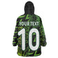 Nigeria Football Custom Wearable Blanket Hoodie Champions-Super Eagles - African Pride