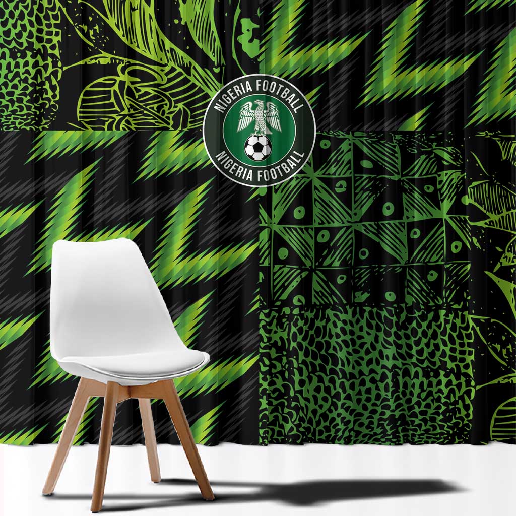 Nigeria Football Window Curtain Champions-Super Eagles - African Pride