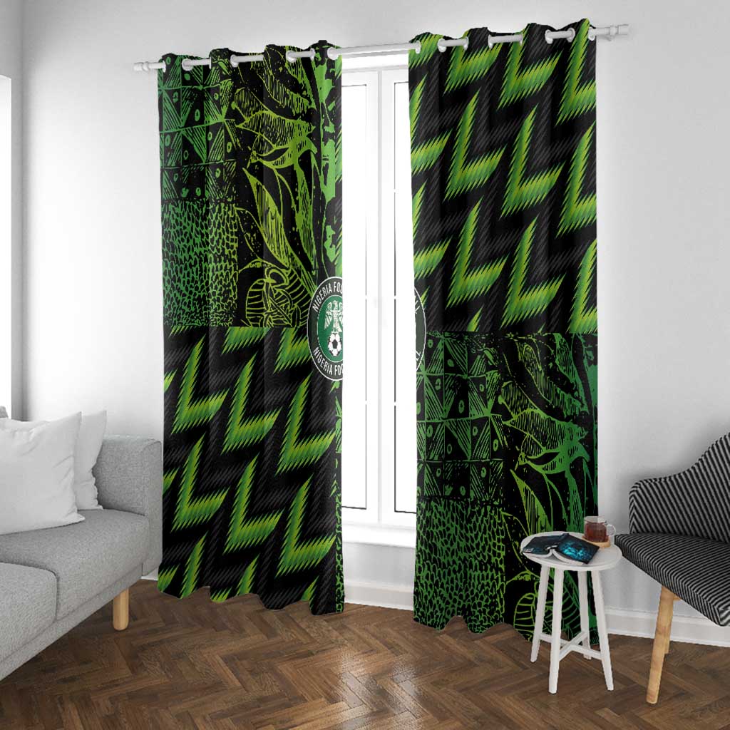 Nigeria Football Window Curtain Champions-Super Eagles - African Pride
