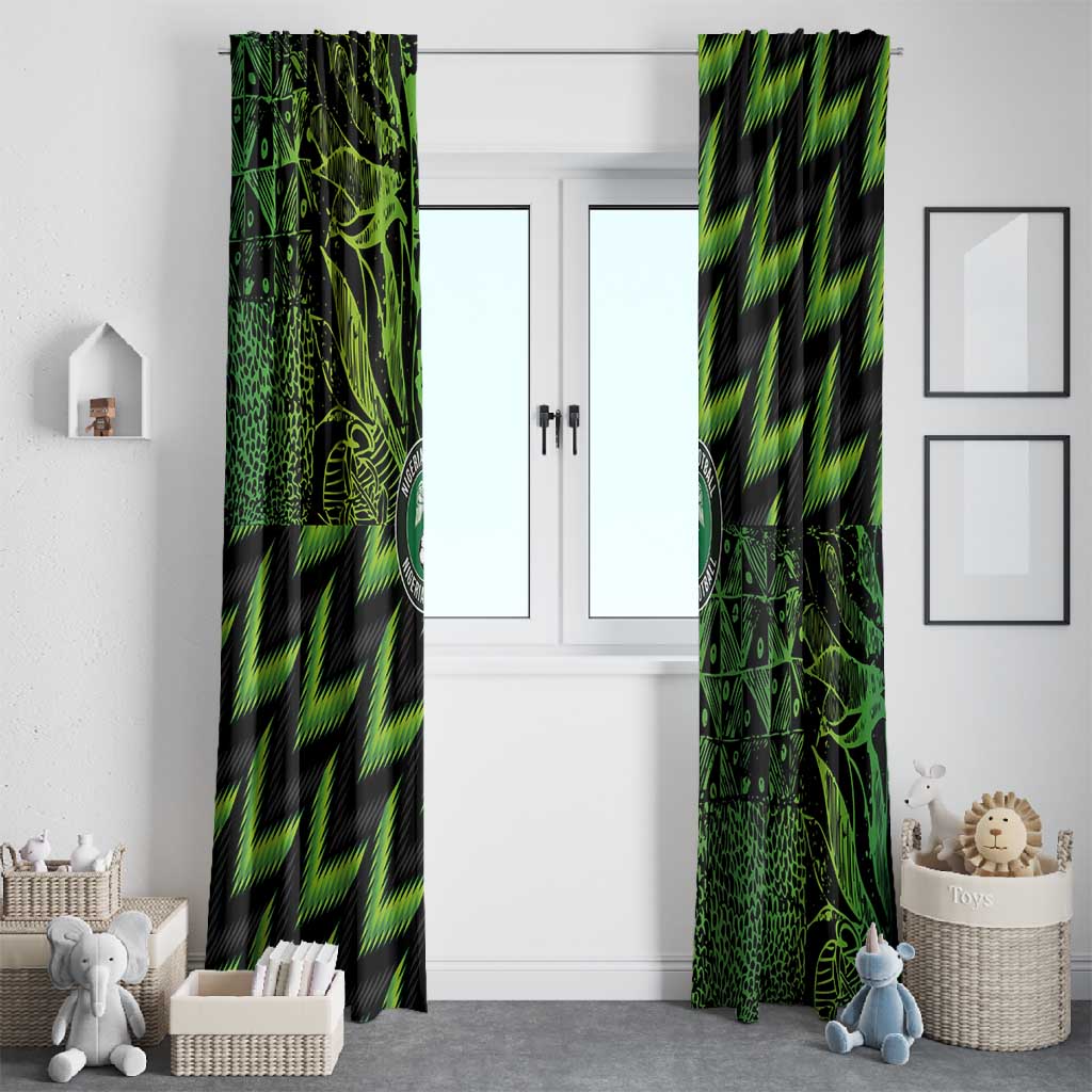 Nigeria Football Window Curtain Champions-Super Eagles - African Pride