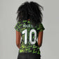Nigeria Football Custom Women V-Neck T-Shirt Champions-Super Eagles - African Pride