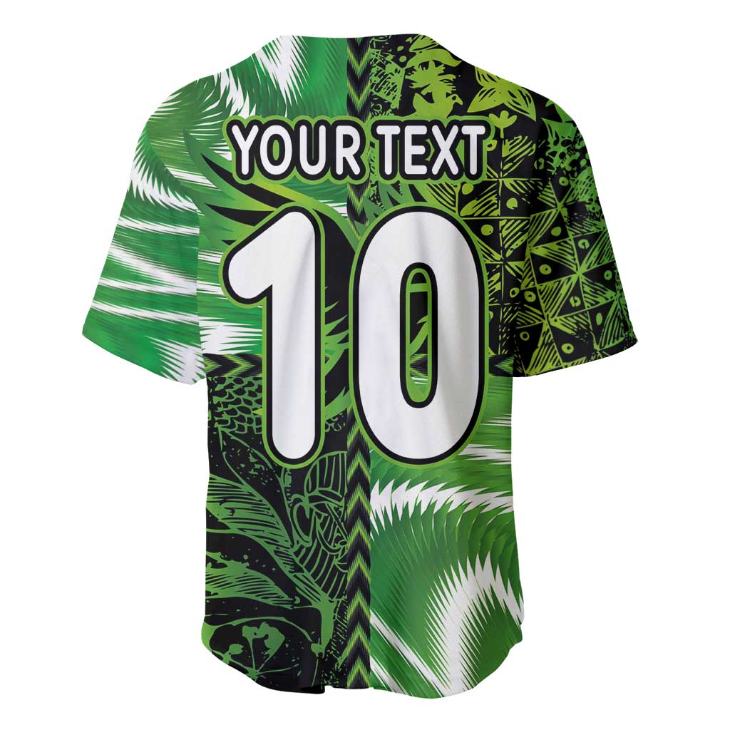 Nigeria Football Custom Baseball Jersey Super Eagles-Africa Spirit - African Pride