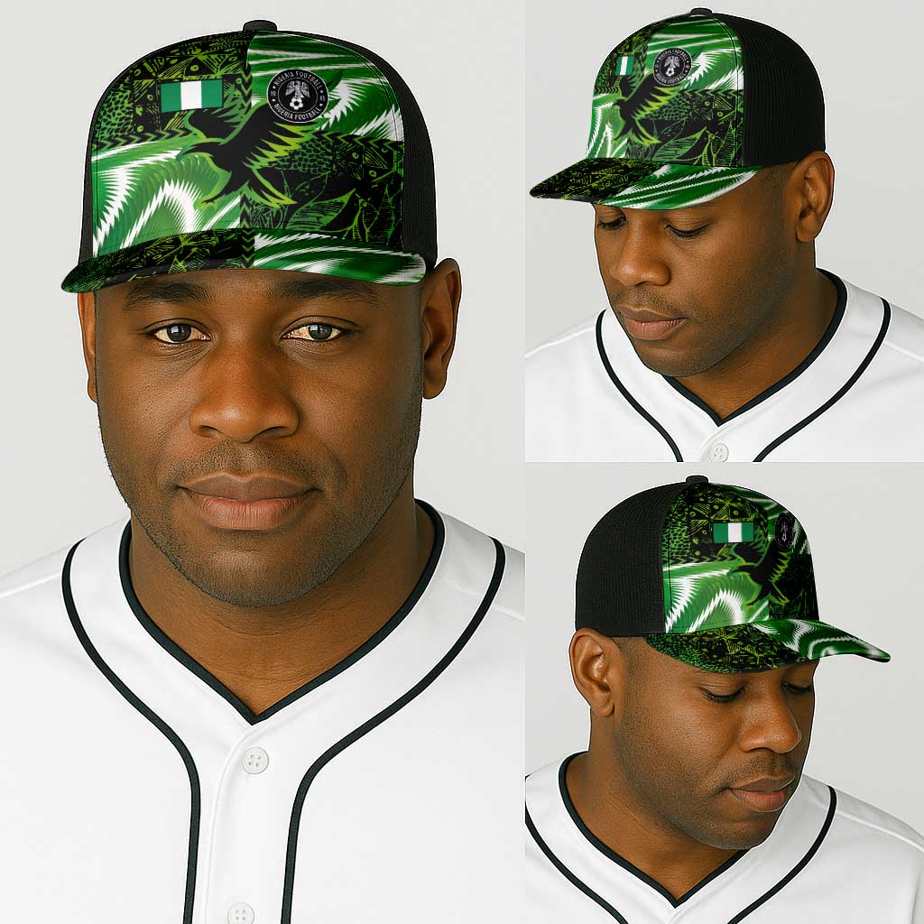 Nigeria Football Baseball Net Cap Super Eagles-Africa Spirit - African Pride