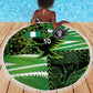 Nigeria Football Custom Beach Blanket Super Eagles-Africa Spirit - African Pride