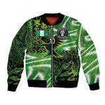 Nigeria Football Custom Bomber Jacket Super Eagles-Africa Spirit - African Pride