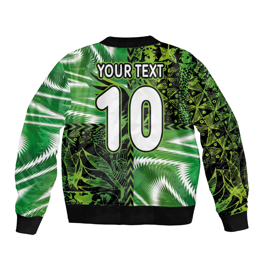 Nigeria Football Custom Bomber Jacket Super Eagles-Africa Spirit - African Pride