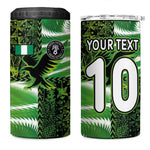 Nigeria Football Custom 4 in 1 Can Cooler Tumbler Super Eagles-Africa Spirit - African Pride