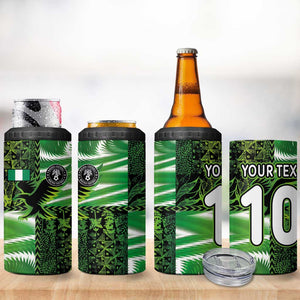 Nigeria Football Custom 4 in 1 Can Cooler Tumbler Super Eagles-Africa Spirit - African Pride