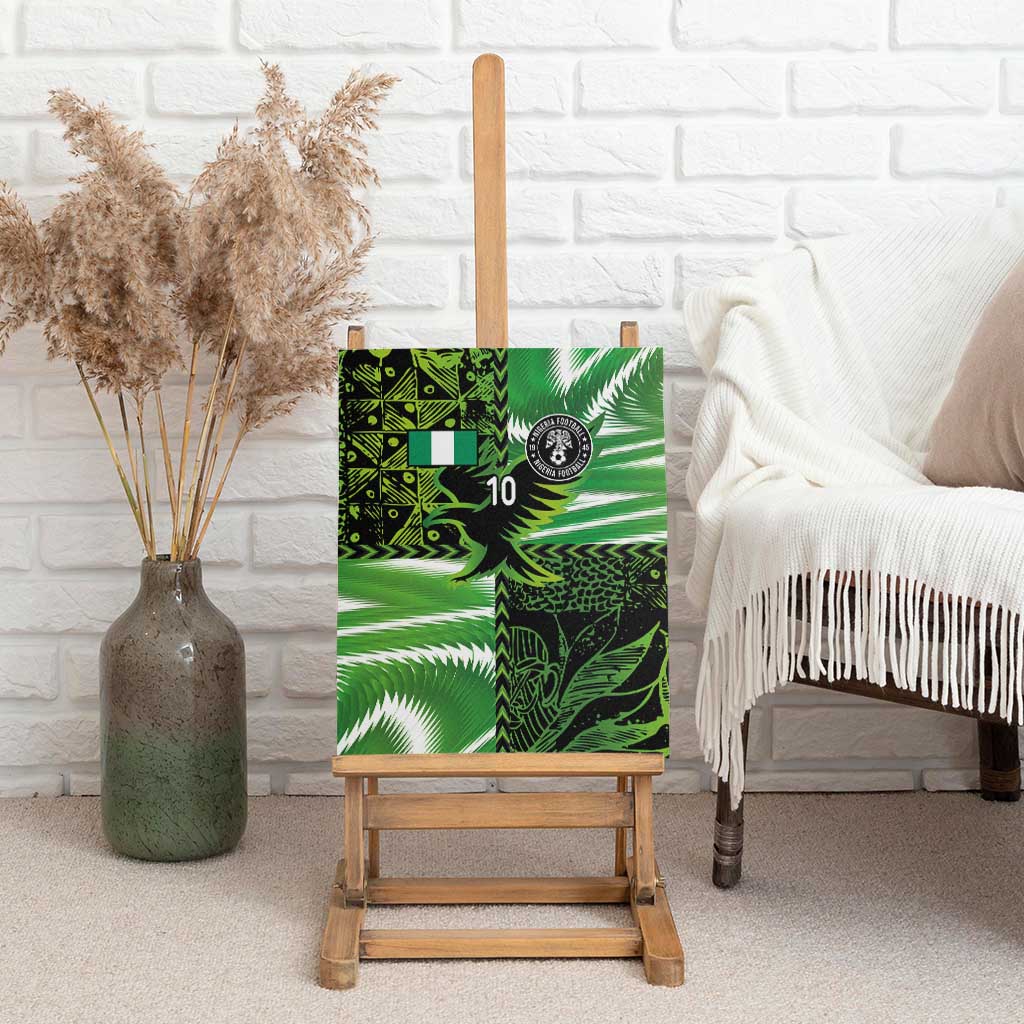 Nigeria Football Custom Canvas Wall Art Super Eagles-Africa Spirit - African Pride