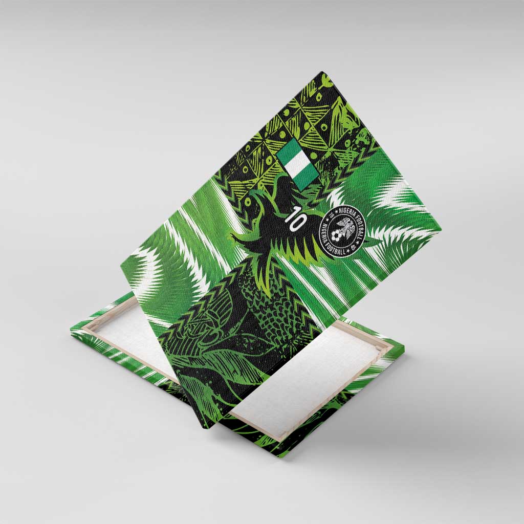 Nigeria Football Custom Canvas Wall Art Super Eagles-Africa Spirit - African Pride