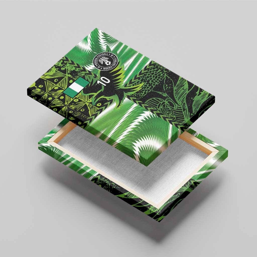 Nigeria Football Custom Canvas Wall Art Super Eagles-Africa Spirit - African Pride