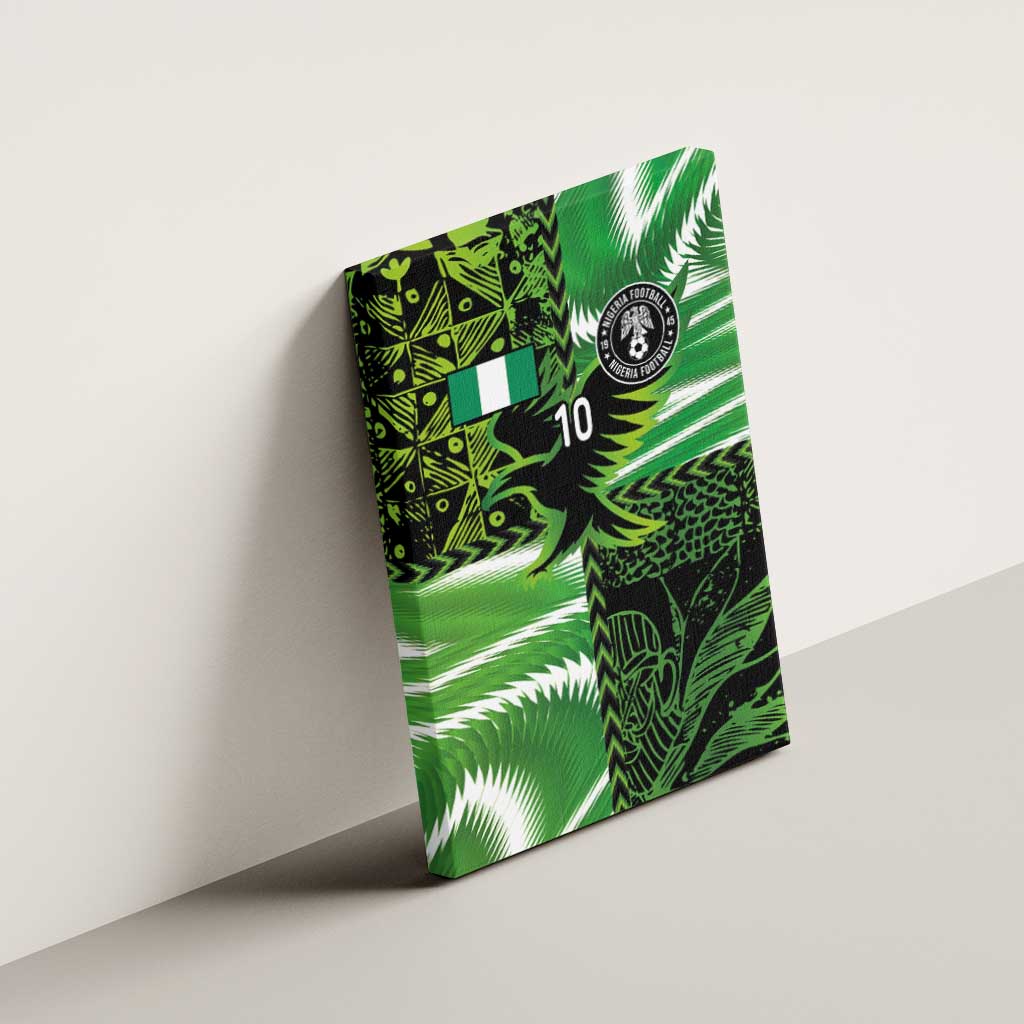 Nigeria Football Custom Canvas Wall Art Super Eagles-Africa Spirit - African Pride