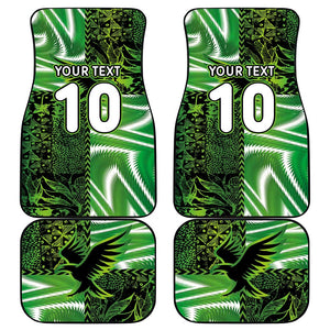 Nigeria Football Custom Car Mats Super Eagles-Africa Spirit - African Pride