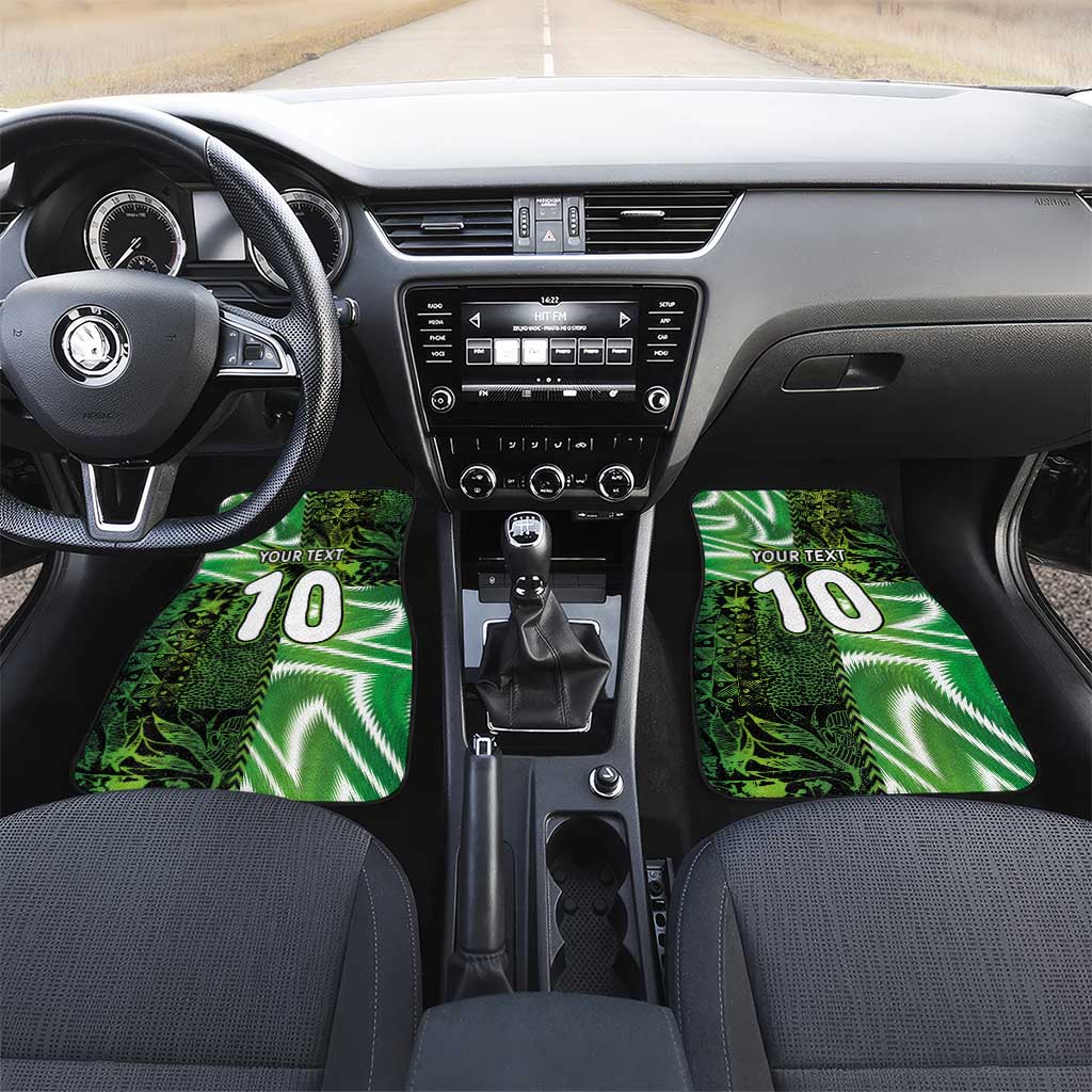 Nigeria Football Custom Car Mats Super Eagles-Africa Spirit - African Pride