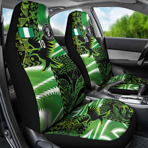 Nigeria Football Custom Car Seat Cover Super Eagles-Africa Spirit - African Pride