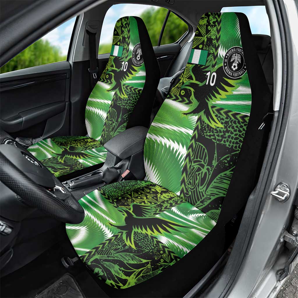 Nigeria Football Custom Car Seat Cover Super Eagles-Africa Spirit - African Pride