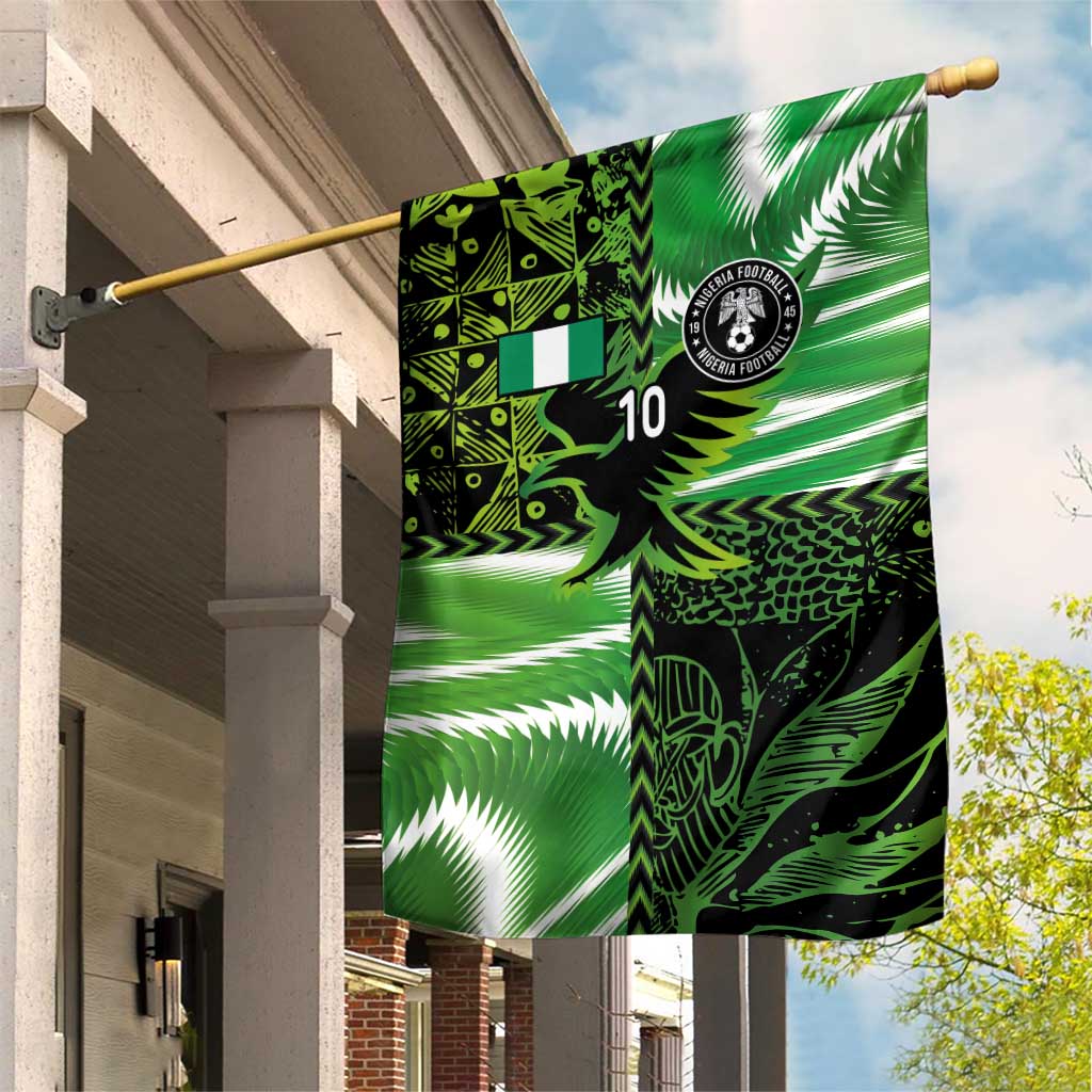 Nigeria Football Custom Garden Flag Super Eagles-Africa Spirit - African Pride