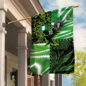 Nigeria Football Custom Garden Flag Super Eagles-Africa Spirit - African Pride