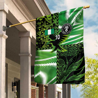 Nigeria Football Custom Garden Flag Super Eagles-Africa Spirit - African Pride