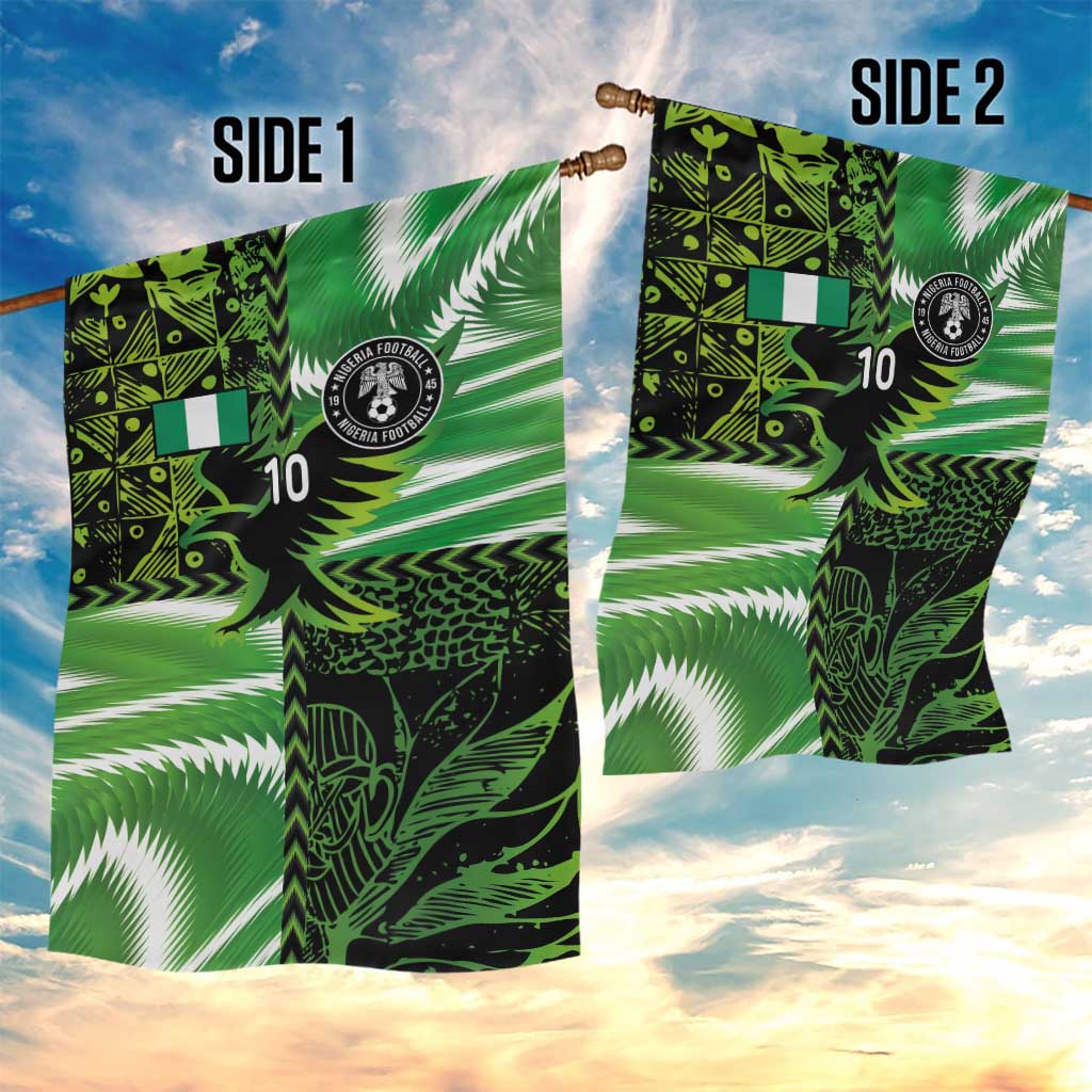 Nigeria Football Custom Garden Flag Super Eagles-Africa Spirit - African Pride