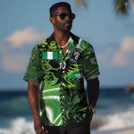 Nigeria Football Custom Hawaiian Shirt Super Eagles-Africa Spirit - African Pride