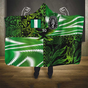 Nigeria Football Custom Hooded Blanket Super Eagles-Africa Spirit - African Pride