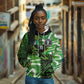 Nigeria Football Custom Hoodie Super Eagles-Africa Spirit - African Pride