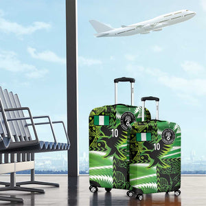 Nigeria Football Custom Luggage Cover Super Eagles-Africa Spirit - African Pride
