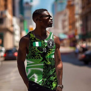 Nigeria Football Custom Men Tank Top Super Eagles-Africa Spirit - African Pride
