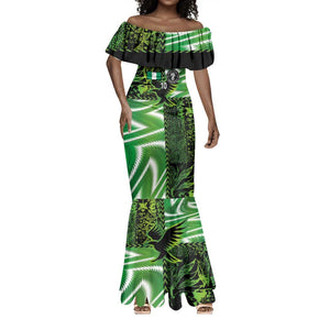 Nigeria Football Custom Mermaid Dress Super Eagles-Africa Spirit - African Pride