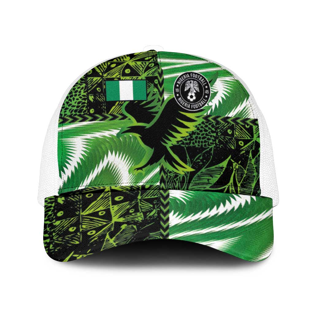 Nigeria Football Mesh Trucker Cap Super Eagles-Africa Spirit - African Pride