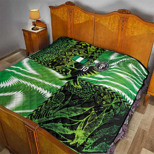 Nigeria Football Custom Quilt Super Eagles-Africa Spirit - African Pride