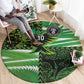 Nigeria Football Custom Round Carpet Super Eagles-Africa Spirit - African Pride
