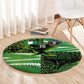 Nigeria Football Custom Round Carpet Super Eagles-Africa Spirit - African Pride